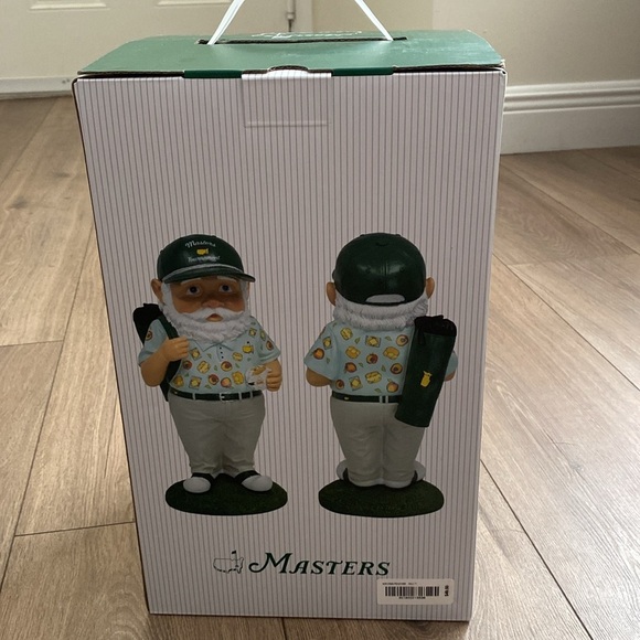 2025 Masters Golf Large Peach Ice Cream Sandwich Gnome Figurine New in Box - Picture 3 of 6